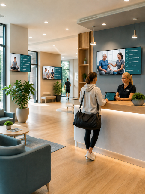 Full Service für professionelle Bildschirmkommunikation